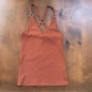 Rust colored tank from Buckle
